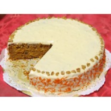 Carrot Walnut Cake With Cream Cheese Icing