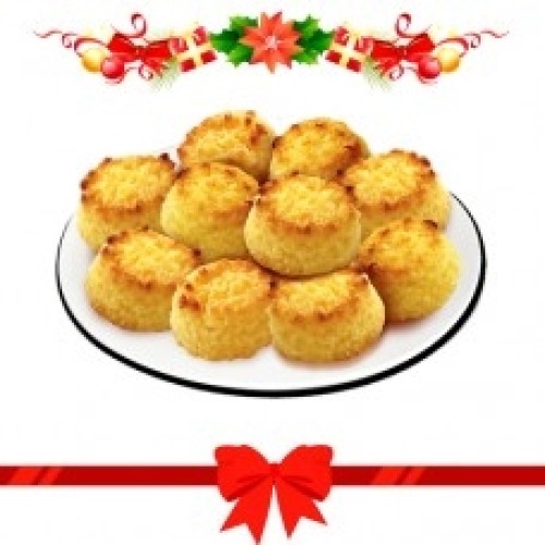 Creamy Macaroons by red ribbon