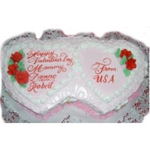 Hugs and Kisses Cake by Kings Bakeshop