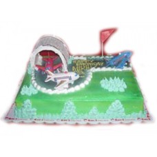 Runway Birthday Cake (10 X 14)