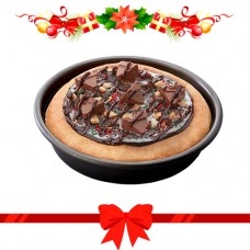 Toblerone dessert pizza by pizzahut