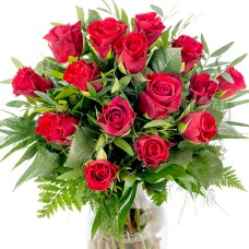 Bouquet of red roses