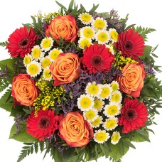 Flower Bouquet Liebe Grüße