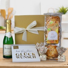 Gift basket congratulations