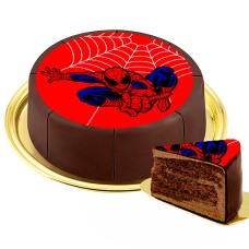 Dessert Motif Cake "Spiderman"