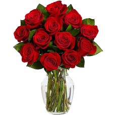 Bouquet of red roses