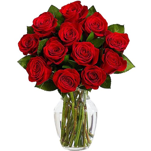 Bouquet of red roses