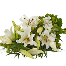 Symbathy Arrangement with lilies Symbathy Arrangement with lilies