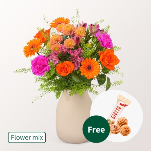 Flower Mix HerbstgefÃ¼hl with 3 Ferrero Giotto