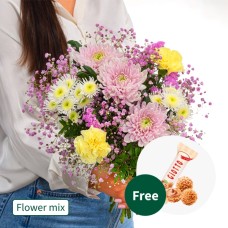 Flower Mix HerbstmÃ¤rchen with 3 Ferrero Giotto