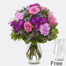 Flower Bouquet Herbstzauber with vase
