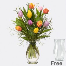 Flower Bunch Little Happiness with vase