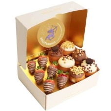 Sagittarius Zodiac Donut Strawberry Gift Box