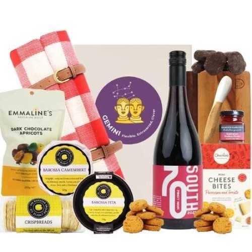 Gemini Barossa Cheese & Red Wine Gift Hamper