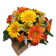 Seasonal assortment/arrangement warm colors