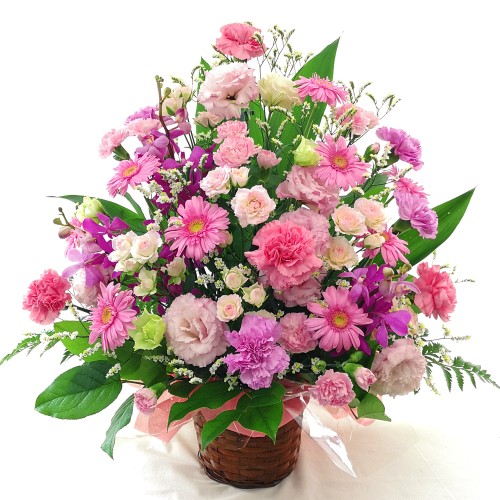 Gorgeous seasonal arrangement/pink