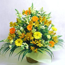 Gorgeous seasonal arrangement/warm colors