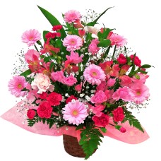 Gorgeous seasonal arrangement/pink