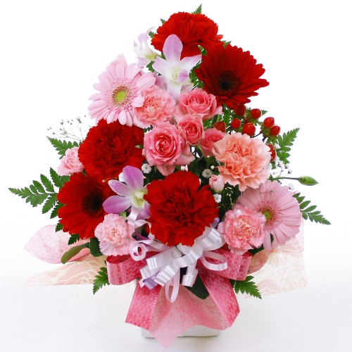 Arrangement left to you_ Cutie May birth flower