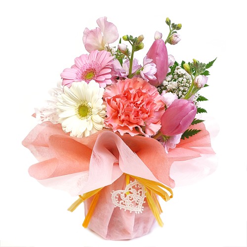 Standing Bouquet, Honey, Paper February's Birth Flower