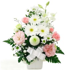 Offering Arrangement (Omakase Standard) White & Pink