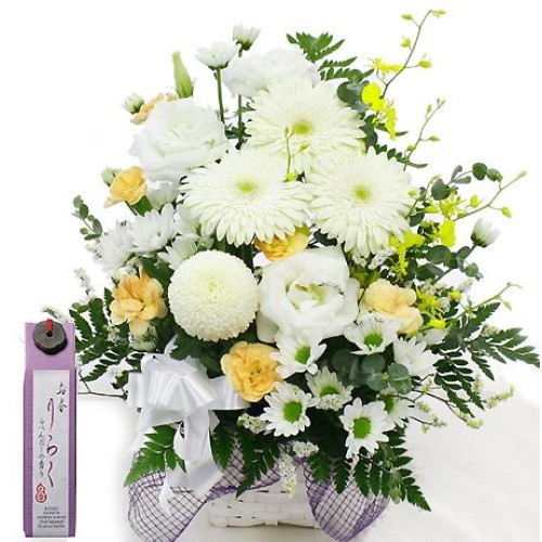 Offering Arrangement (Omakase Standard) + Incense stick 