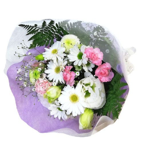 Offering bouquet (standard) white & pink