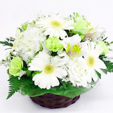 ice cream vanilla arrangement