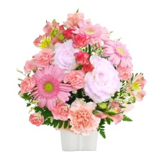 Arrangement left to you/Cutie
pink