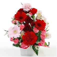Arrangement left to you - Cutie
red & pink