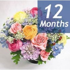Seasonal arrangement deluxe -12 months regular service-