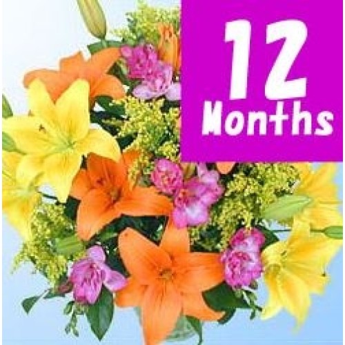 Flower Farm Birth Flower -12 Month Regular Service-
