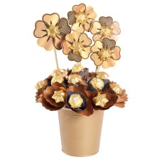 Golden Small Chocolate Bouquet