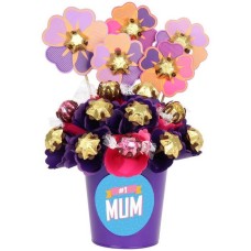 Number One Mum Blush Small Chocolate Bouquet