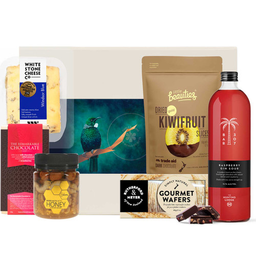NZ Tui Raspberry Gin Gift Box