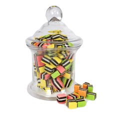 Licorice Allsorts Lolly Jar