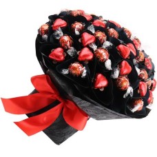 Four Dozen Chocolate Roses Bouquet
