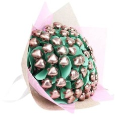 Luxury Dark chocolate Heart Bouquet
