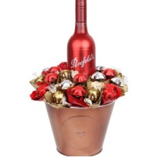 Luxury Red Wine Chocolate Bouquet