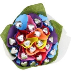 Rainbow Love Chocolate Posy