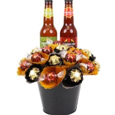 Craft Beer Chocolate Bouquet Medium