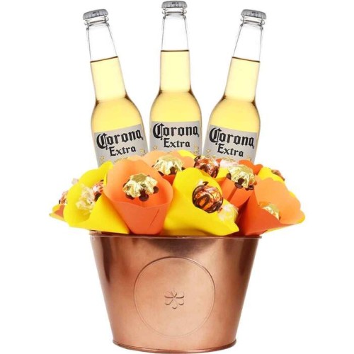 Corona Beer Chocolate Arrangement Deluxe