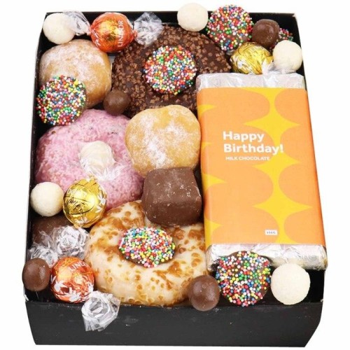Happy Birthday Donut Treat Gift Box