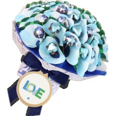 LOVE Aqua Bouquet Medium