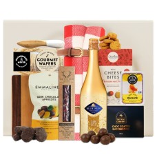 Everything but the Cheese Luxury Hamper with bubbles