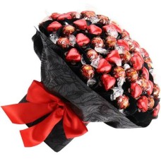 Six Dozen Chocolate Roses Bouquet