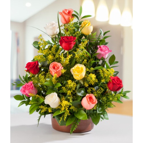 Assorted Roses Bouquet