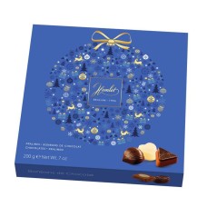 Hamlet Belgian Chocolates in Blue Bauble Design Box