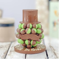 Personalised Mint Aero Chocolate Head