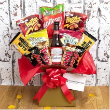 The Beer and Bar Snacks Bouquet